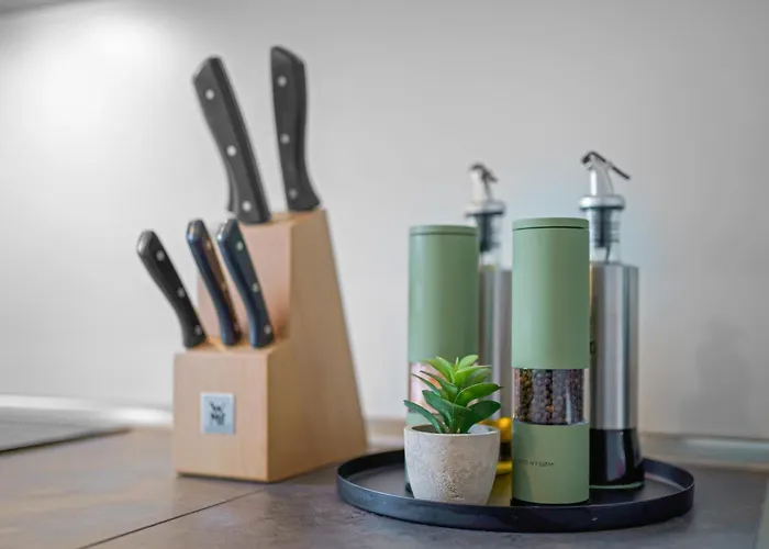 Appartement Olive - Scandi - Kingsize - Free Parking