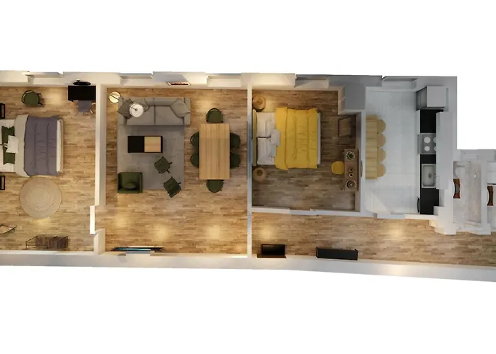 Appartamento Olive - Scandi - Kingsize - Free Parking *